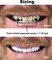 Instant Smile Comfort Fit Flex - Natural Shade - Upper Veneer Cosmetic Teeth